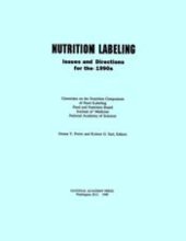 book Nutrition labeling : issues and directions for the 1990s