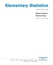 book Elementary Statistics