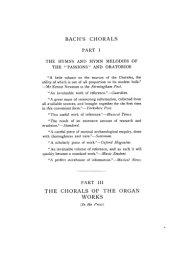 book Bach’s Chorals. Part 2 : the hymns and hymn melodies of the cantatas and motetts.