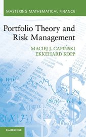 book Portfolio Theory and Risk Management