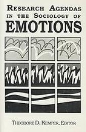 book Research Agendas in the Sociology of Emotions