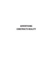 book Advertising constructs reality. Religion and Advertising in the Consumer Society