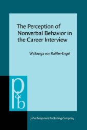 book The Perception of Nonverbal Behavior in the Career Interview