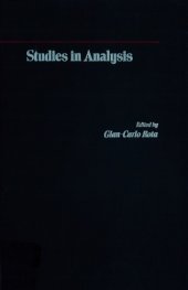 book Studies in Analysis