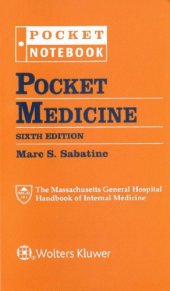 book Pocket Medicine: The Massachusetts General Hospital Handbook of Internal Medicine