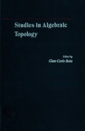 book Studies in Algebraic Topology