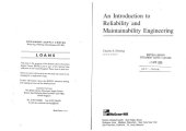 book Reliability and Maintainability Engineering