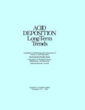 book Acid deposition : long-term trends