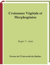 book Croissance végétale et morphogénèse