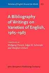 book A bibliography of writings on varieties of English, 1965-1983