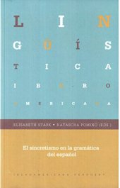 book El sincretismo en la gramática del español