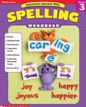 book Scholastic Success With Spelling Grade 3