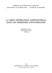 book La série génératrice exponentielle dans les problèmes d’énumération