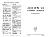 book Euclidis latine facti fragmenta veronensia