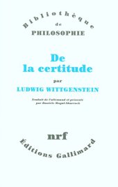 book De la certitude