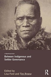 book Between Indigenous and Settler Governance