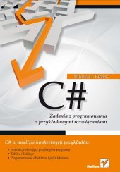 book C#. Zadania z programowania z przykładowymi rozwiązaniami