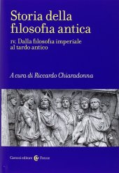 book Storia della filosofia antica. Dalla filosofia imperiale al tardo antico