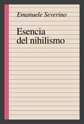 book Esencia del nihilismo