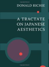 book A Tractate on Japanese Aesthetics