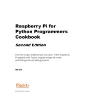 book Raspberry Pi for Python Programmers Cookbook