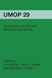 book Possessives and Beyond: Semantics and Syntax