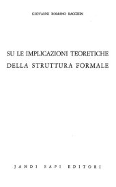 book Su le implicazioni teoretiche della struttura formale