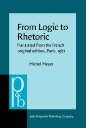 book From logic to rhetoric