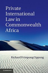 book Private International Law in Commonwealth Africa