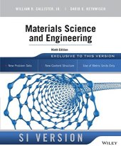 book Materials Science and Engineering