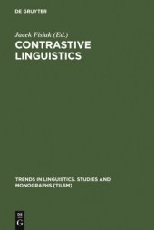 book Contrastive linguistics : prospects and problems