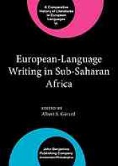 book European-language writing in Sub-Saharan Africa