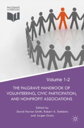 book The Palgrave Handbook of Volunteering, Civic Participation, and Nonprofit Associations.