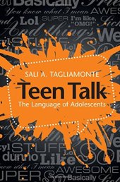 book Teen Talk: The Language of Adolescents