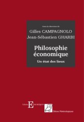 book Philosophie économique