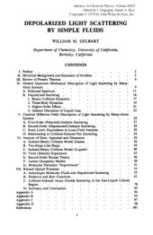 book Depolarized Light Scattering by Simple Fluids