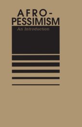 book Afro-Pessimism: An Introduction