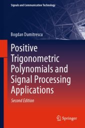 book Positive Trigonometric Polynomials and Signal Processing Applications