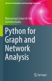 book Python for Graph and Network Analysis