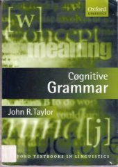 book Cognitive Grammar