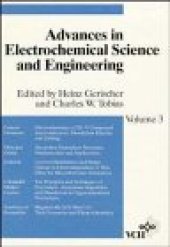 book Advances in Electrochemical Science and Engineering Volume 3