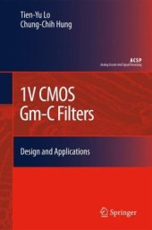 book 1V CMOS G  m -C Filters: Design and Applications