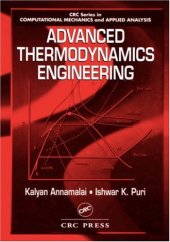 book Advanced thermodynamics engineering