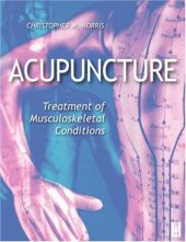 book Acupuncture: treatment of musculoskeletal conditions