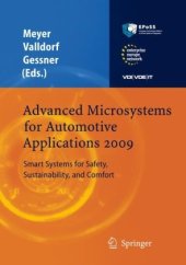 book Advanced Microsystems for Automotive Applications 2009: Smart Systems for Safety, Sustainability, and Comfort 