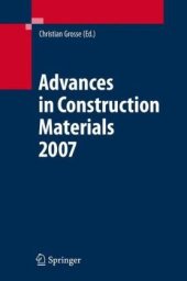 book Advances in construction materials 2007: with 80 tables