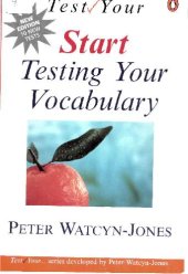 book Start Testing Your Vocabulary