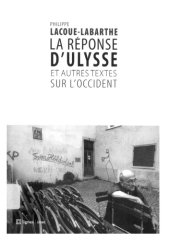 book La Réponse d’Ulysse et autres textes sur l’Occident