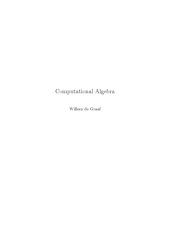 book Computational Algebra