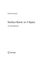 book Surface-Knots in 4-Space: An Introduction